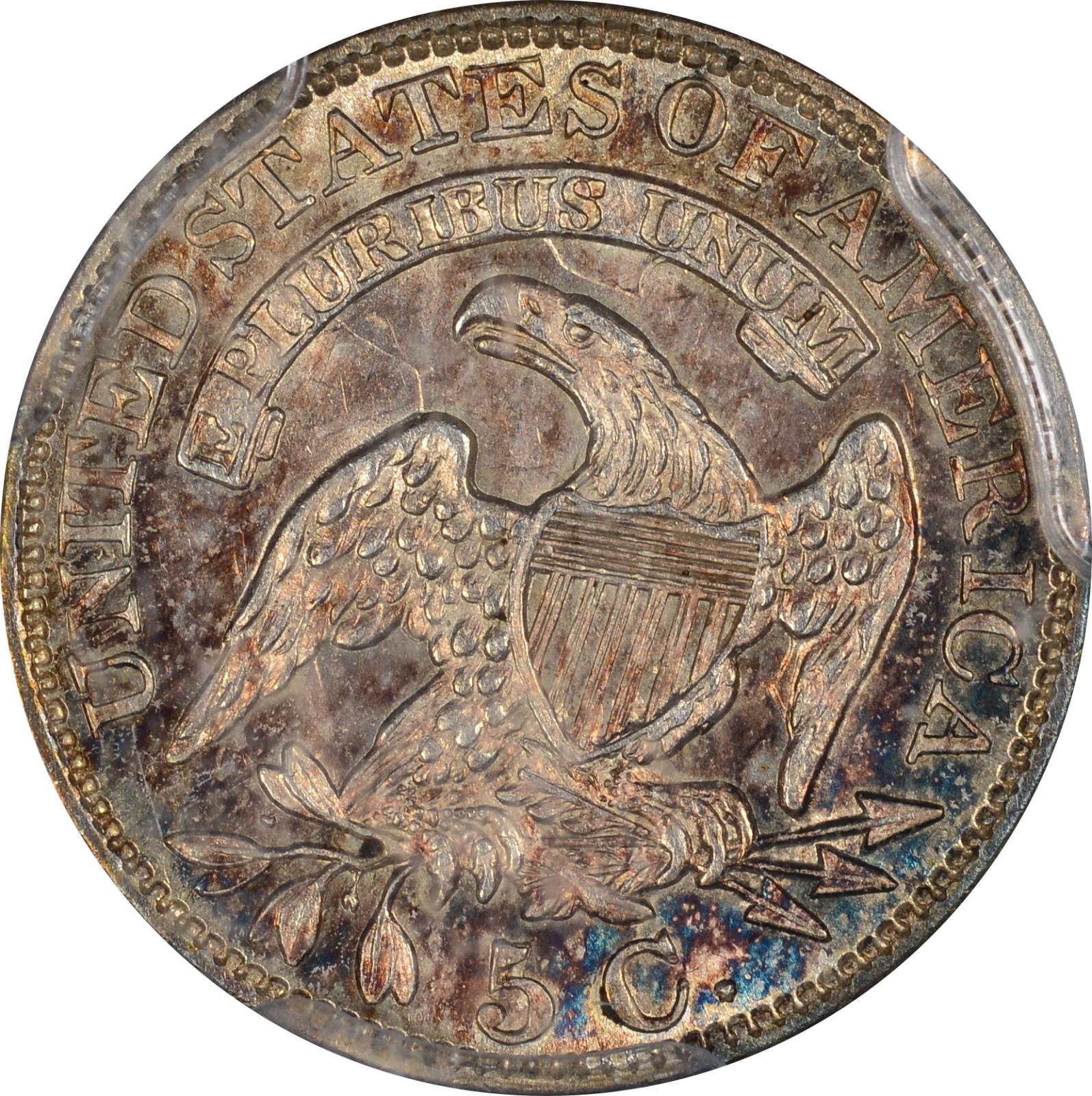 1829 LM-13.2 PCGS MS-62 30115680 Reverse