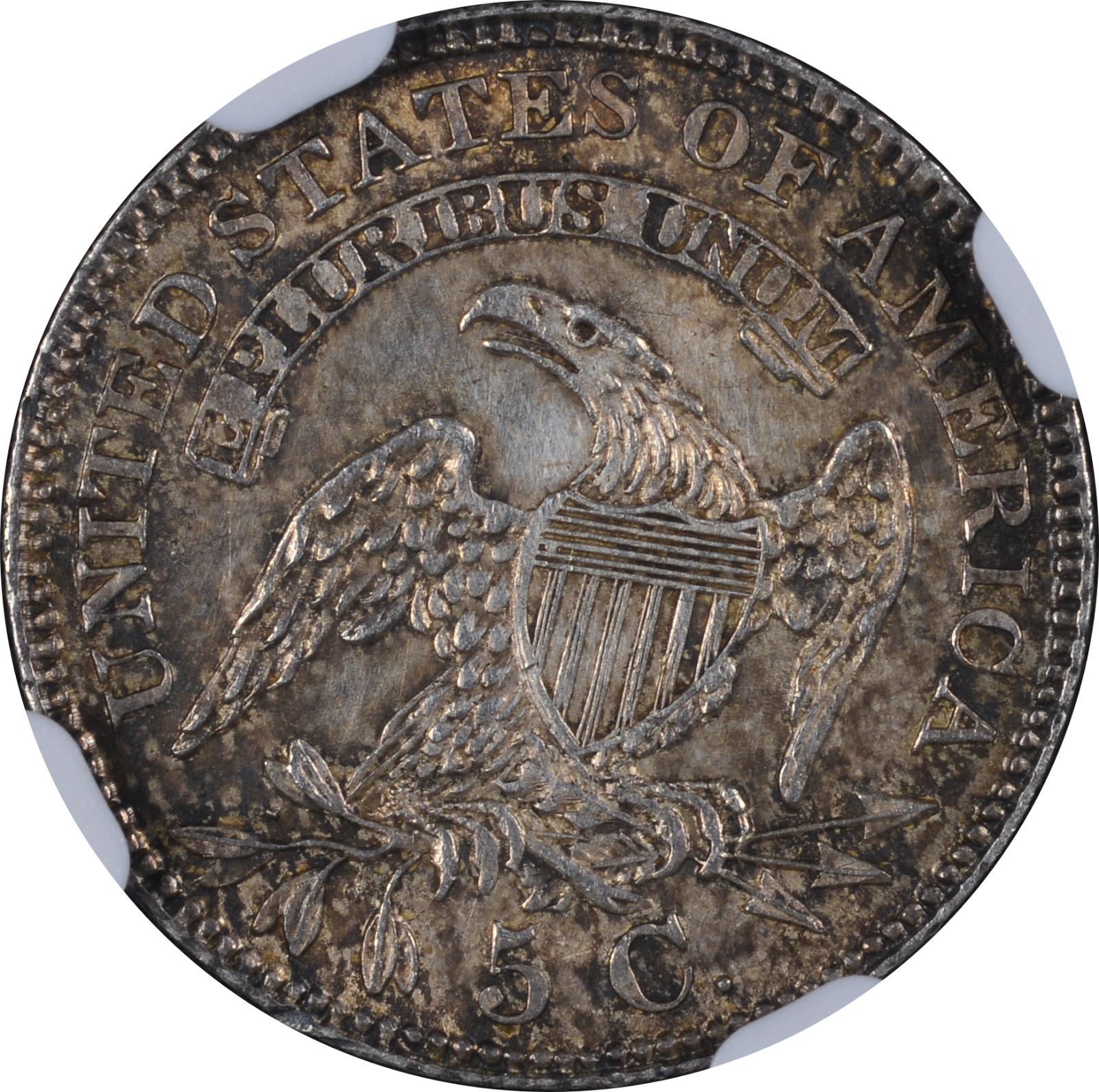 1829 LM-2 NGC MS-61 6704452-001 Reverse