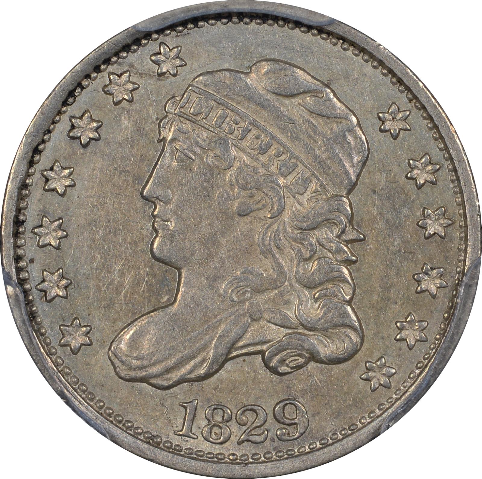 1829 LM-3 PCGS AU-55 45316884 Obverse