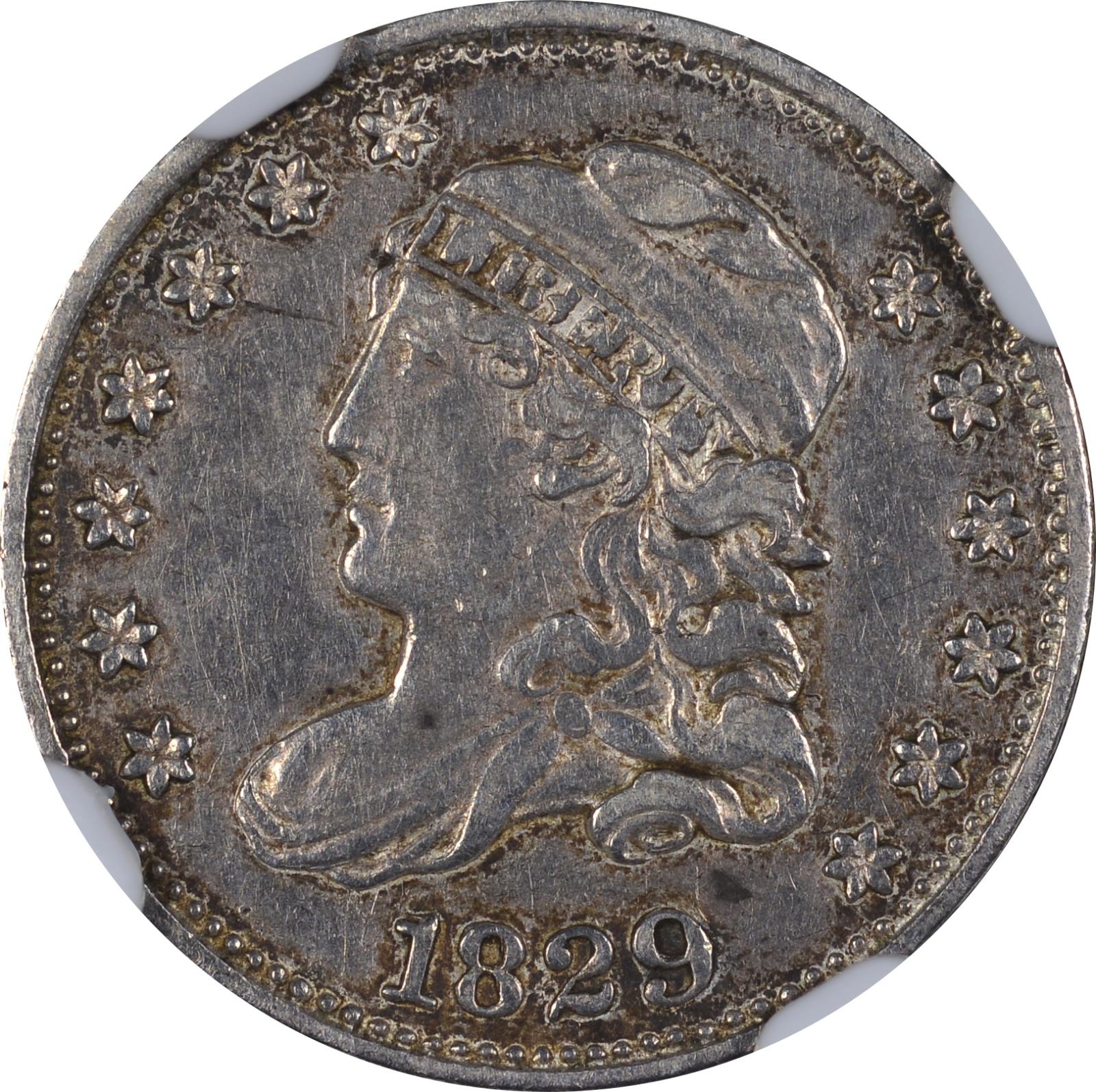 1829 LM-6.3 EDS NGC AU-Det-Cl 6062255-012 Obverse