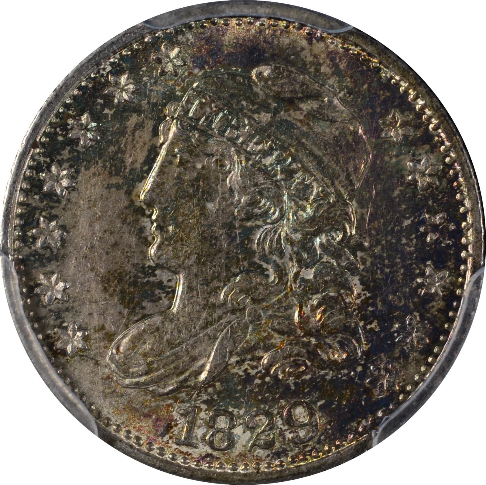 1829 LM-6.3 MS-62 PCGS 59352475 Obverse