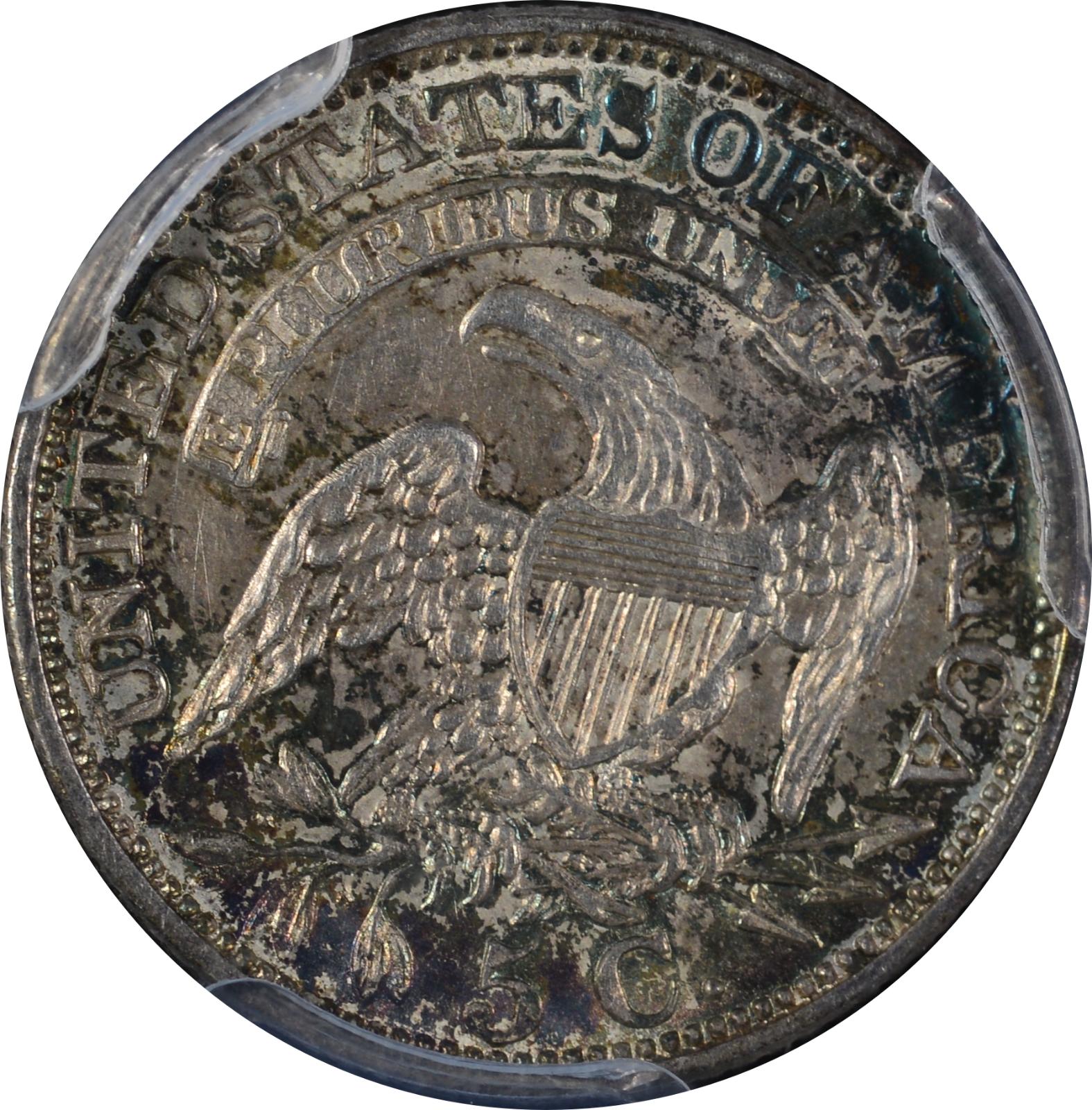 1829 LM-6.3 MS-62 PCGS 59352475 Reverse