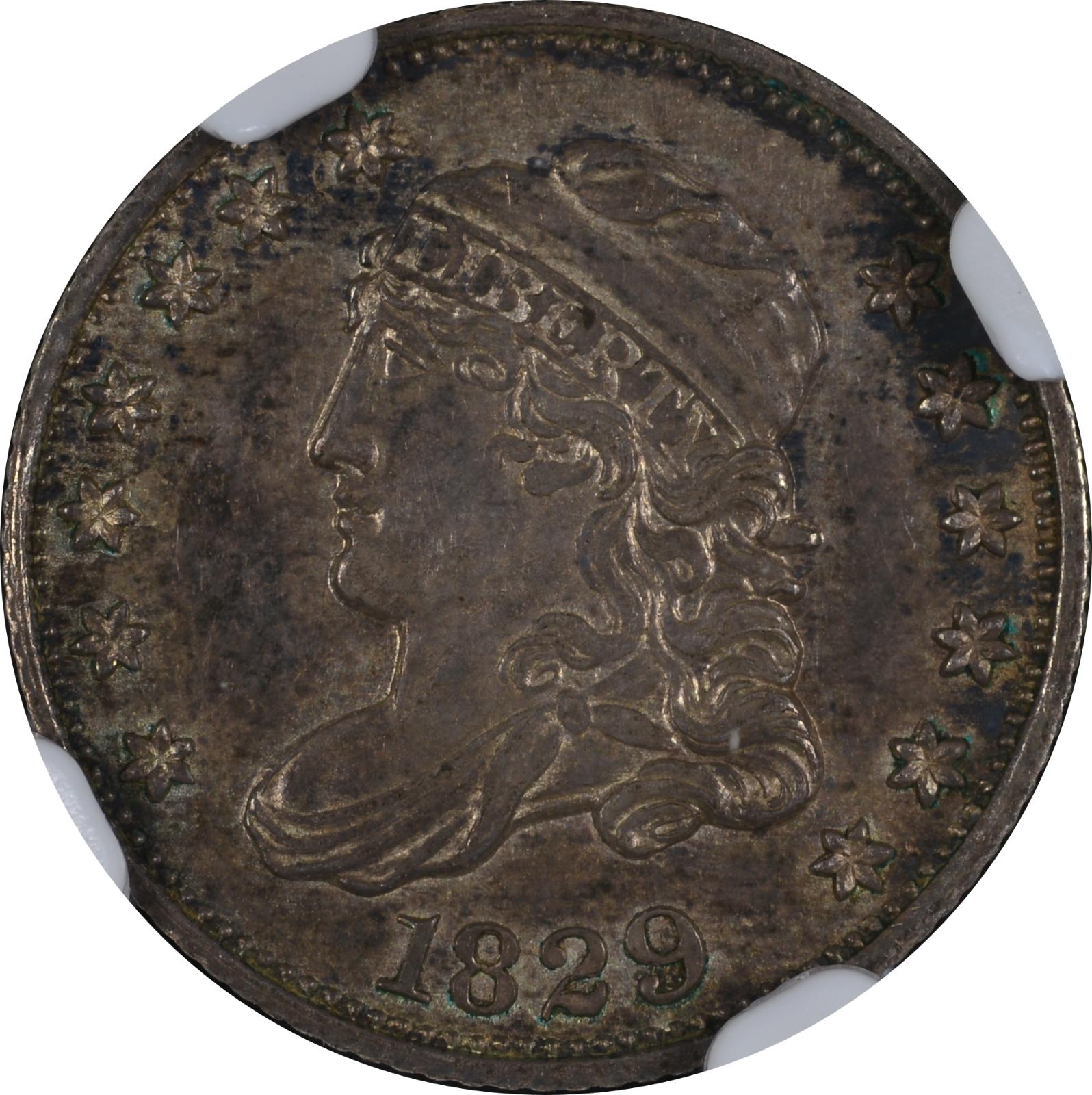 1829 LM-7.1 NGC MS-61 4734266-005 Obverse