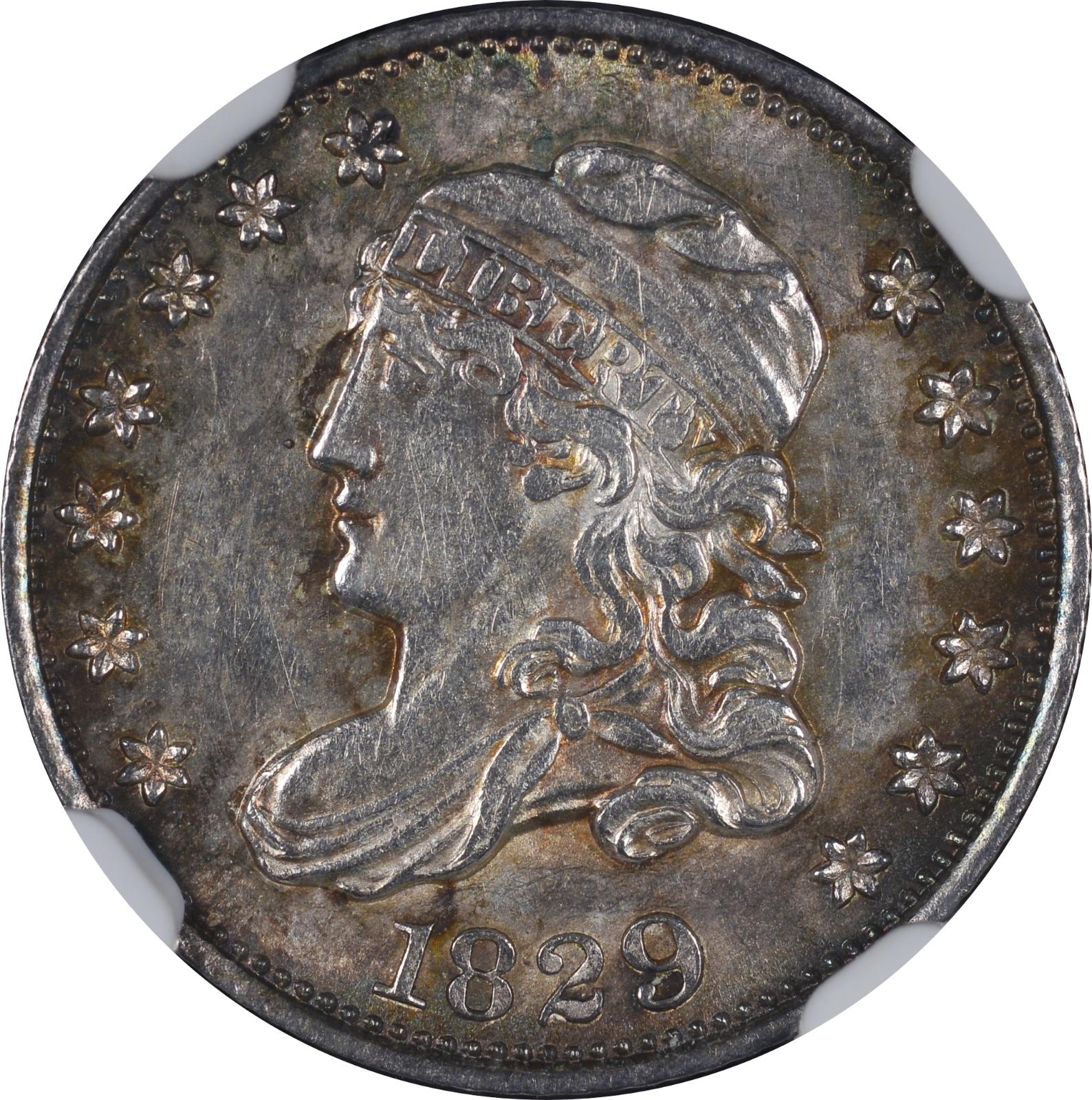 1829 LM-7.2 NGC MS-62 3660954-001 Obverse