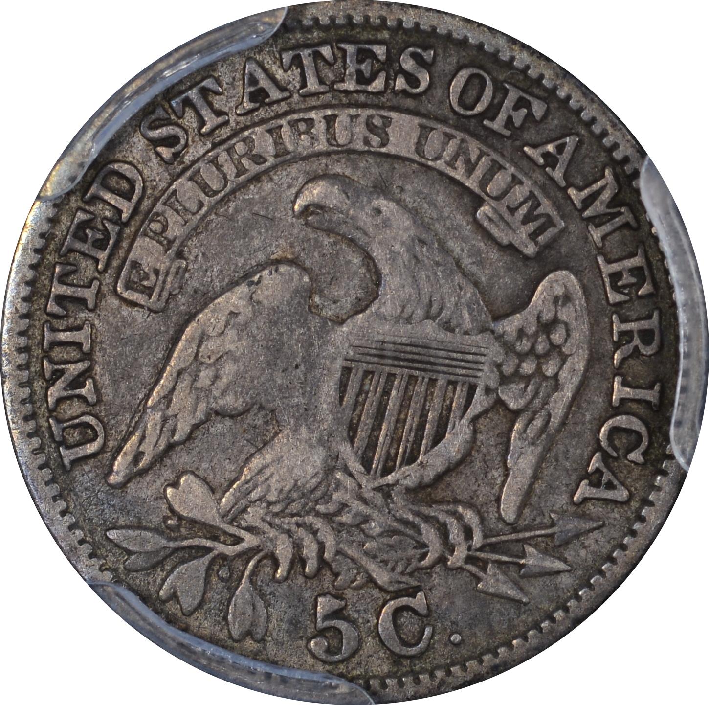 1830 LM-5 PCGS F-12 51066645 Reverse