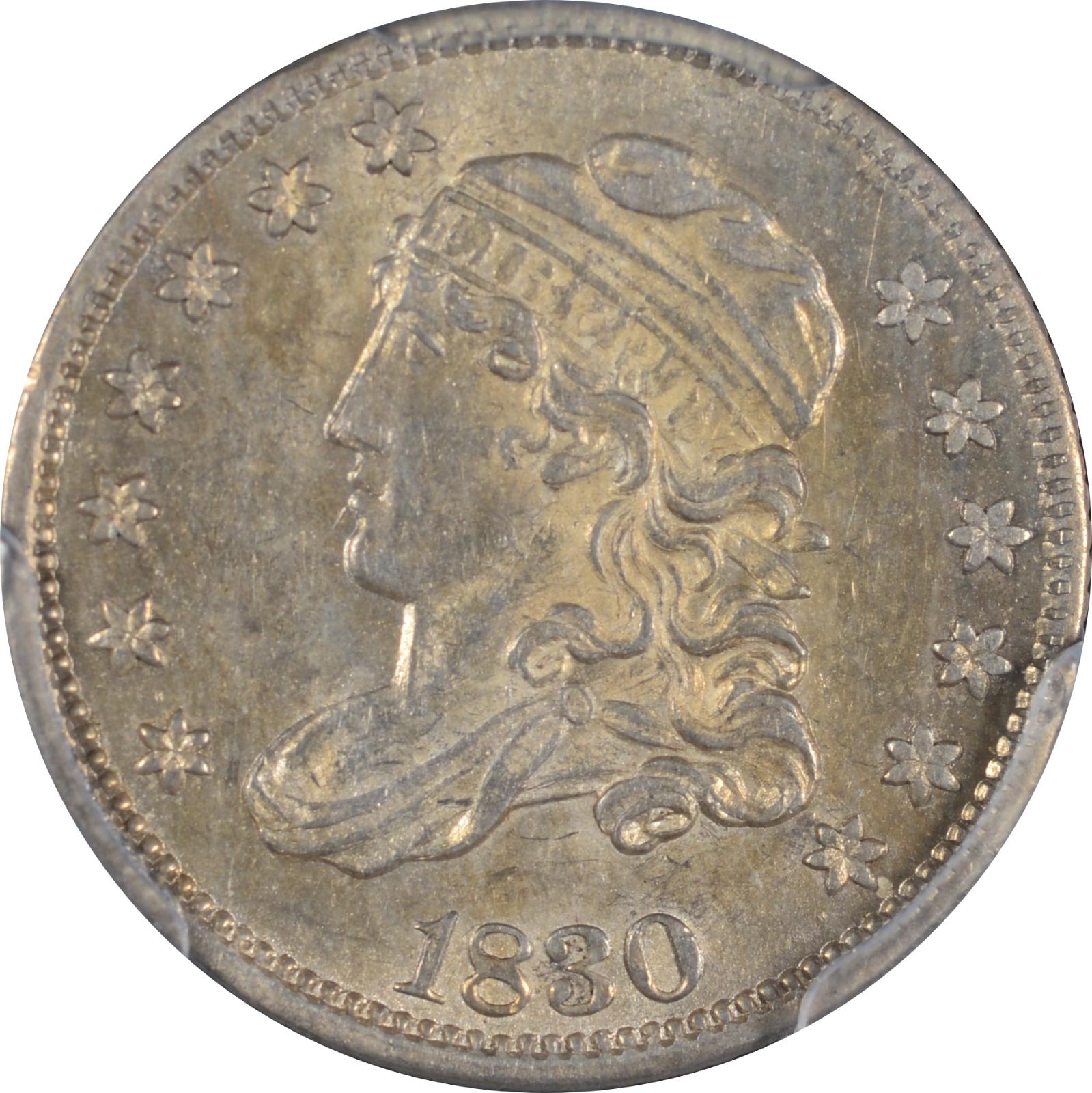 1830 LM-9.1 MS-62 PCGS 43676869 Obverse