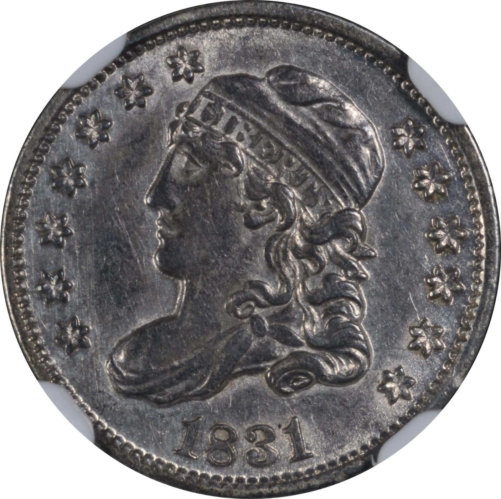 1831 LM-2 NGC AU-58 2893516-003 Obverse