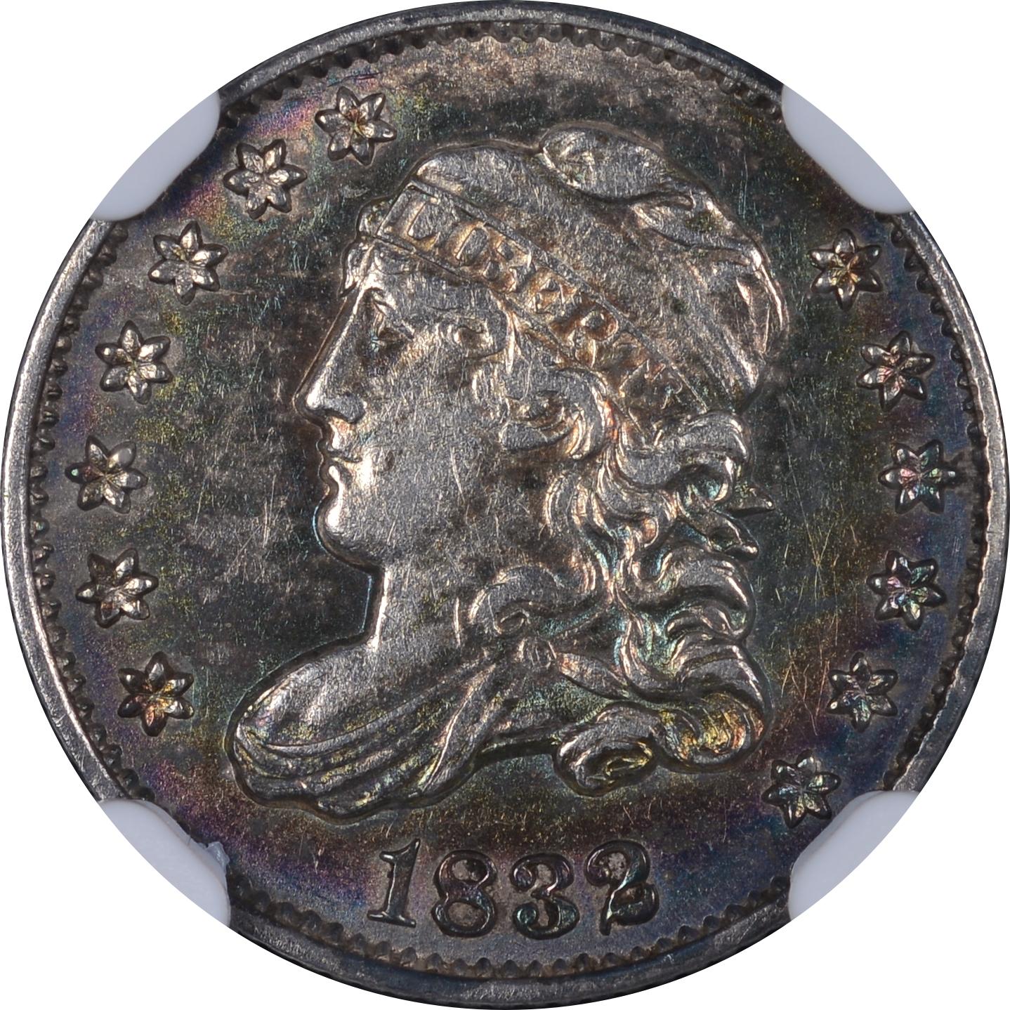 1832 LM-2 NGC AU-58 6529596-002 Obverse
