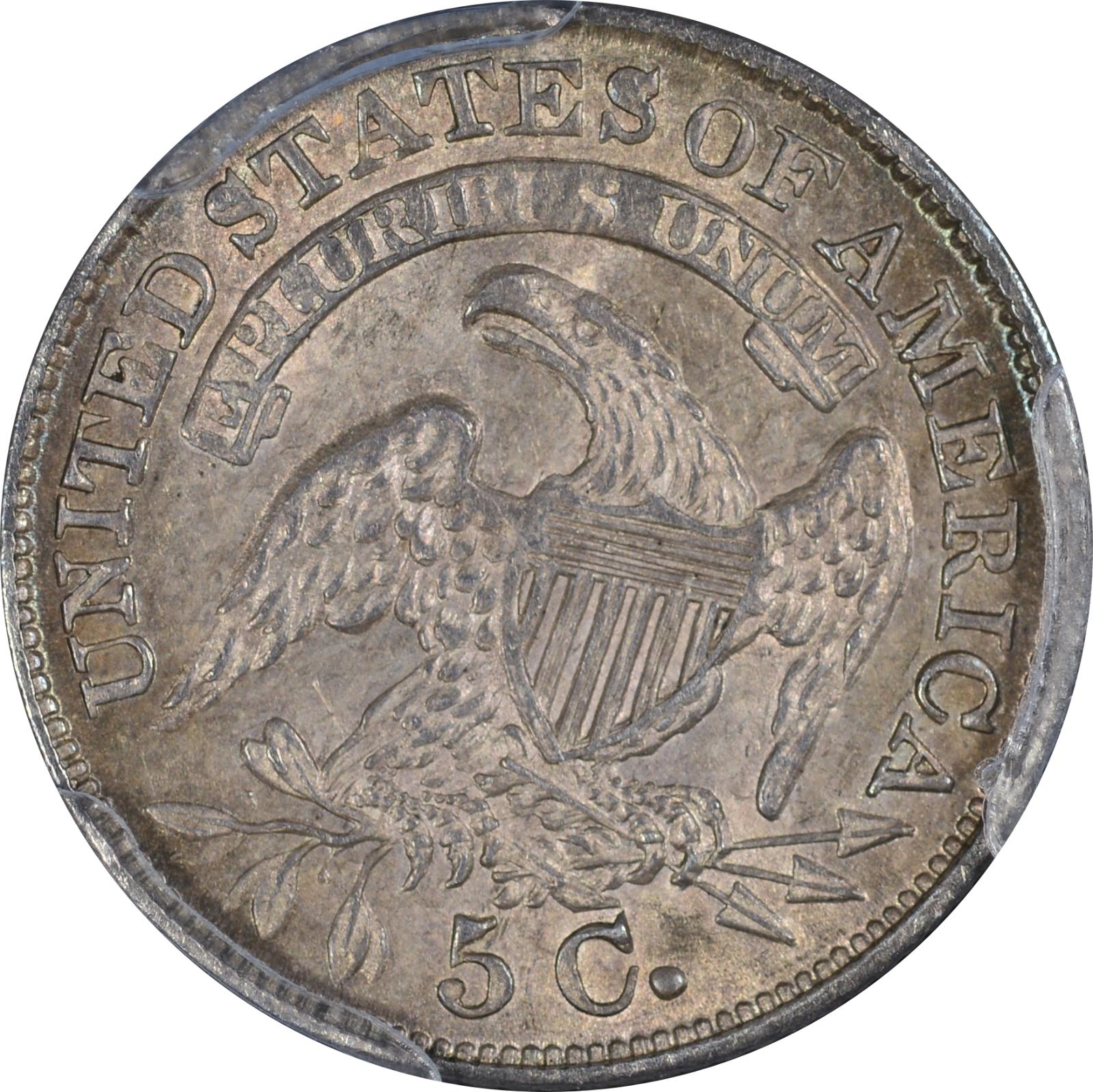 1832 LM-8.5 PCGS MS-63 44078021 Reverse