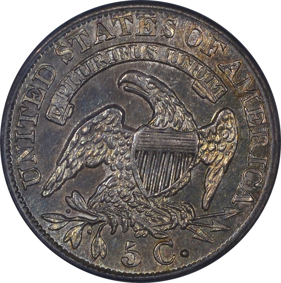 1833 LM-8 PCGS MS-63 12288059 Reverse