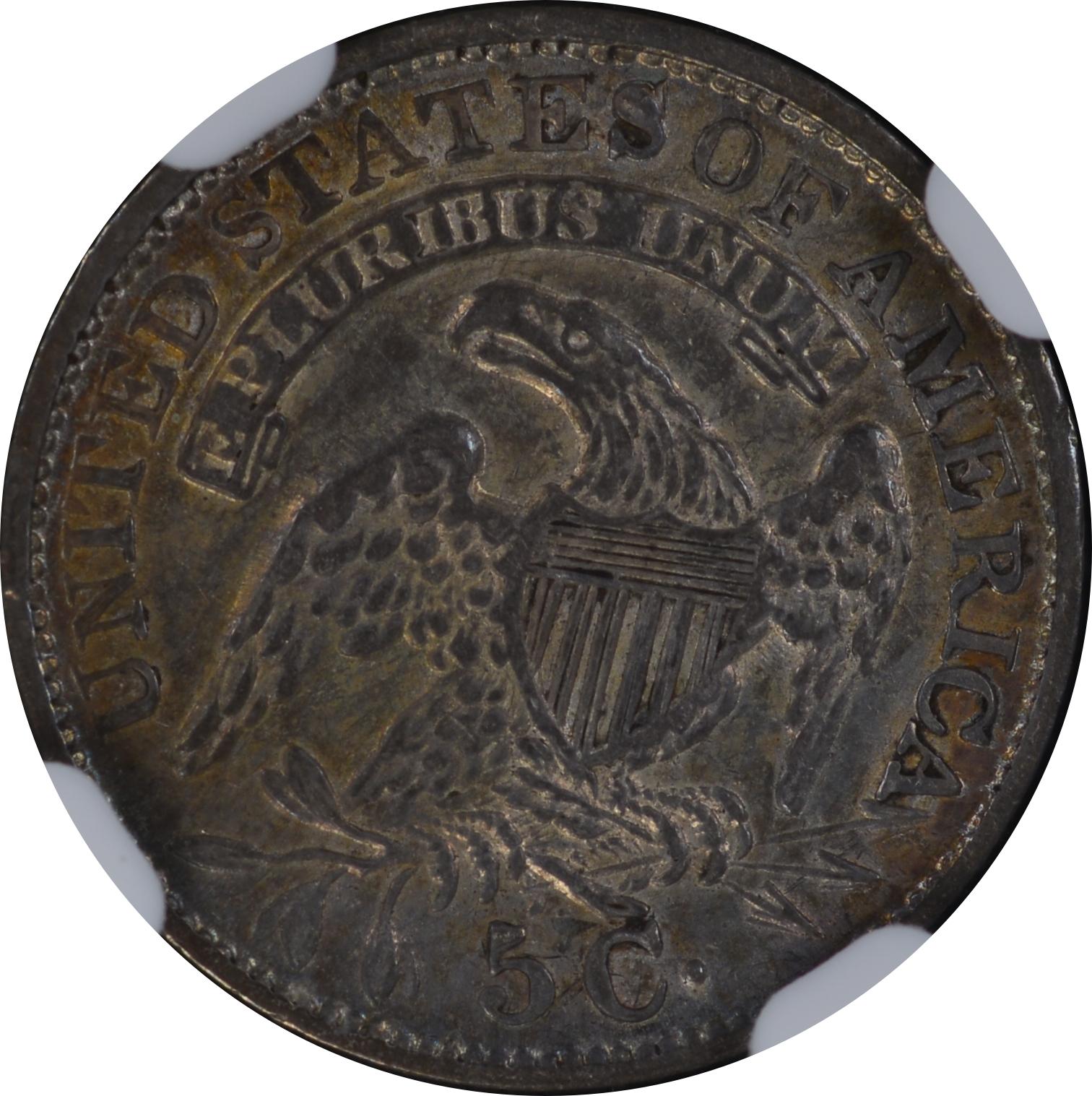 1834 LM-2 NGC AU-55 CAC 456259-005 Reverse