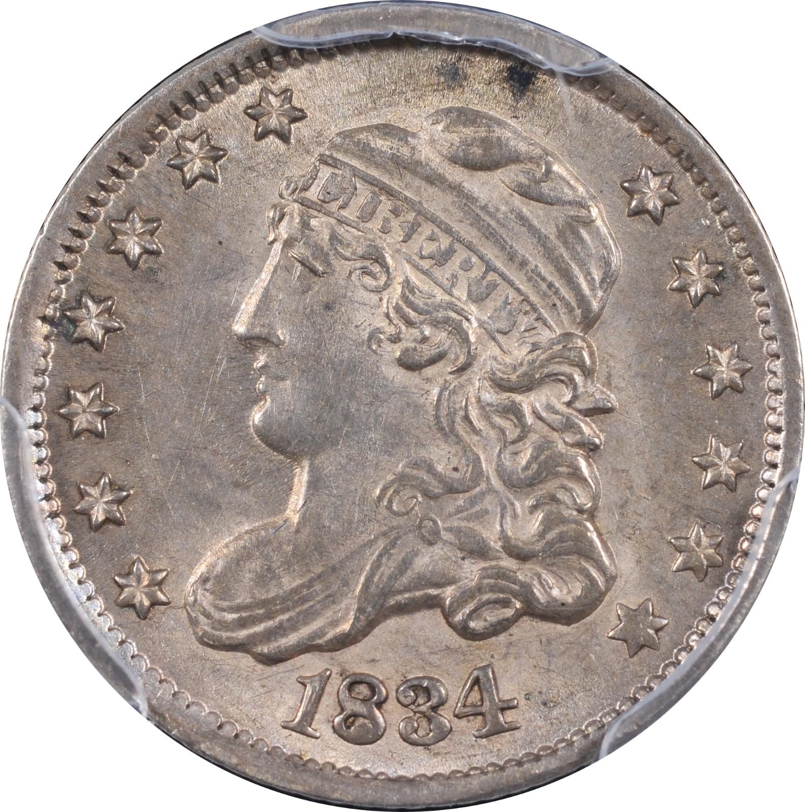 1834 LM-3 PCGS MS-62 84086861 Obverse