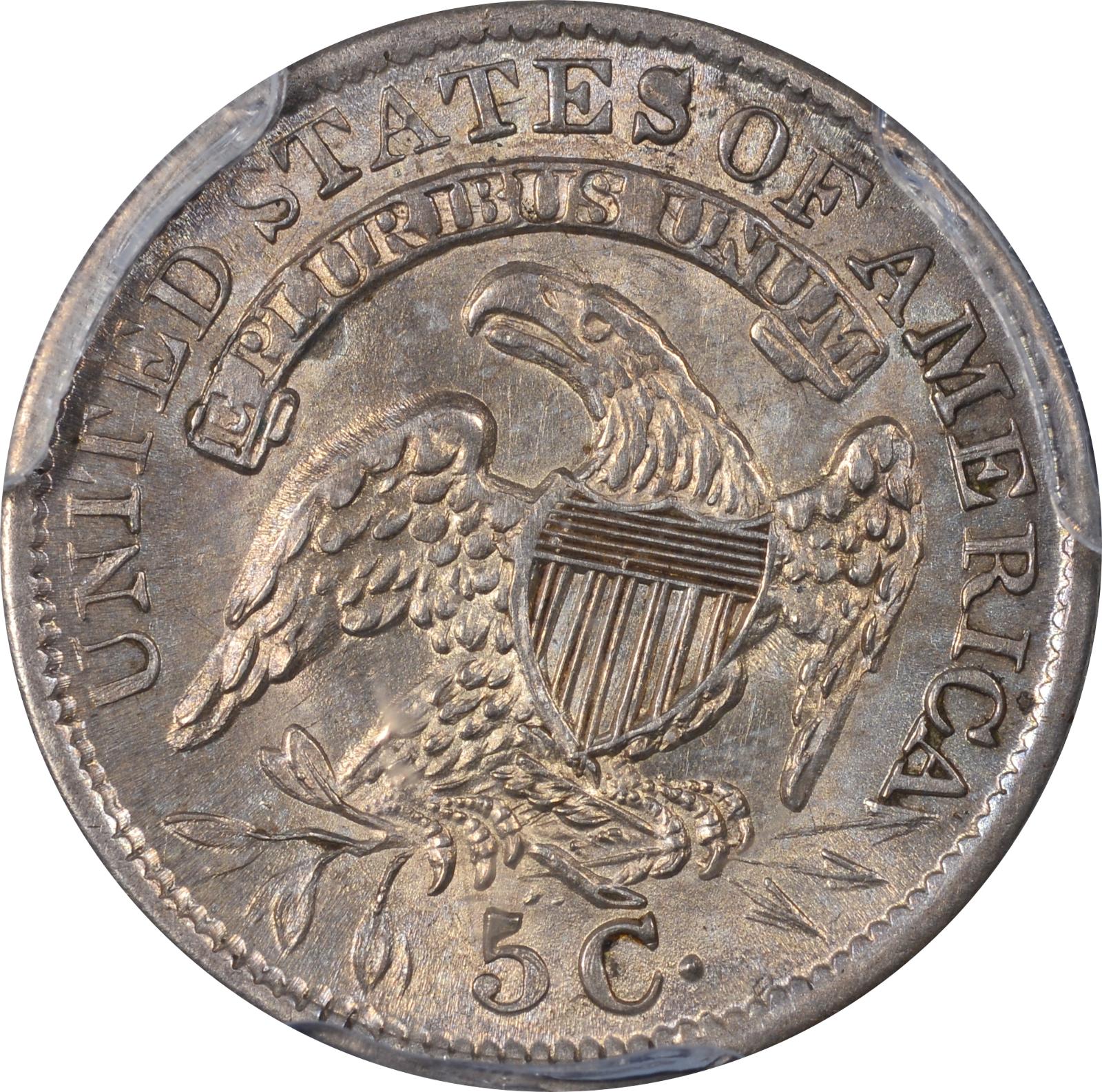 1834 LM-3 PCGS MS-62 84086861 Reverse