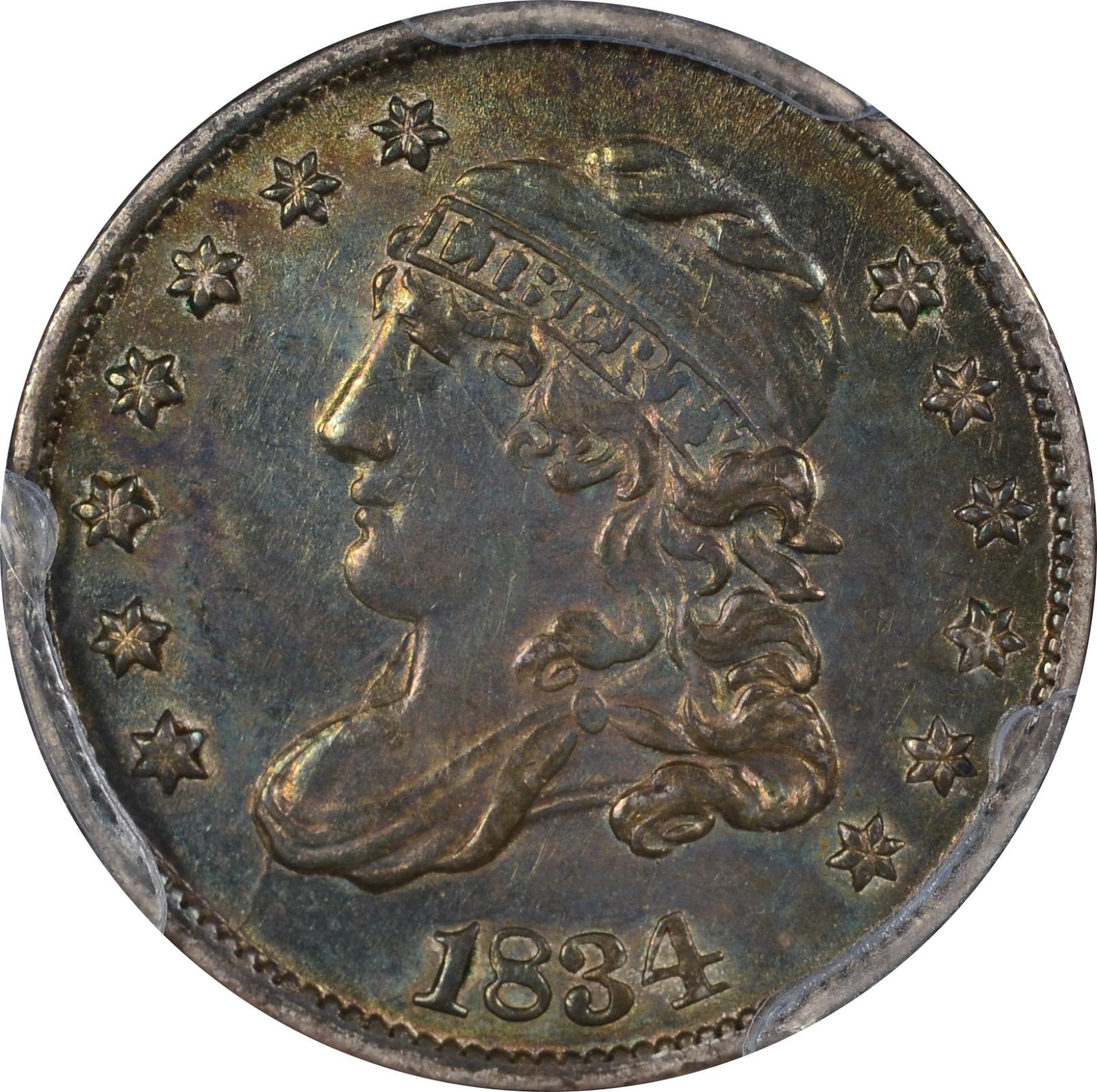 1834 LM-4 PCGS AU-50 44026483 Obverse