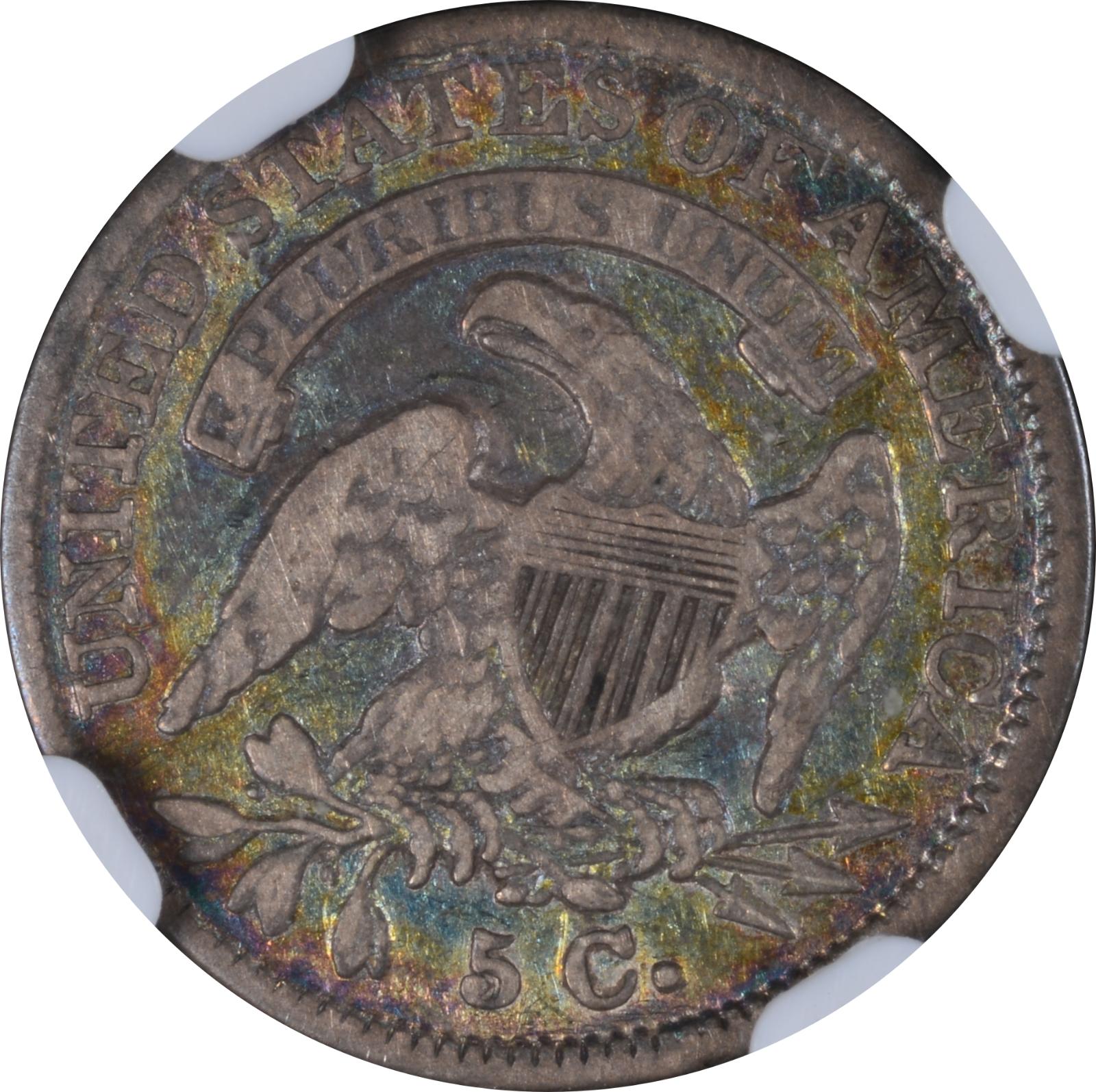 1835 LM-6 NGC VF-25 CAC 3421659-010 Reverse