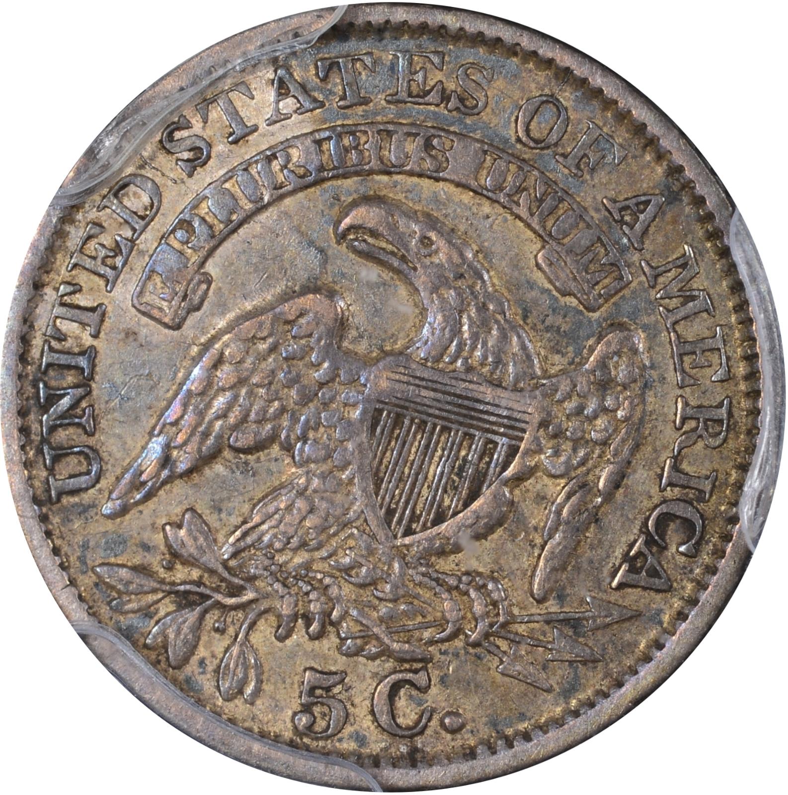 1835 LM-8.1 LDS PCGS XF-40 CAC 27892763 Reverse