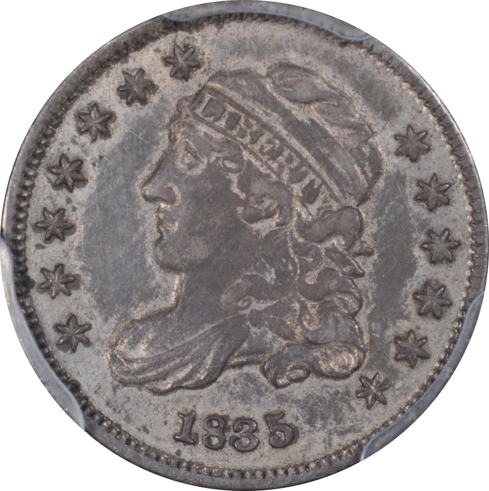 1835 LM-9.1 PCGS XF-45 84393424 Obverse