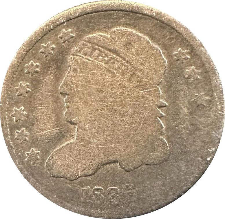 1836 LM-1.2 Cud Raw AG-03 Obverse