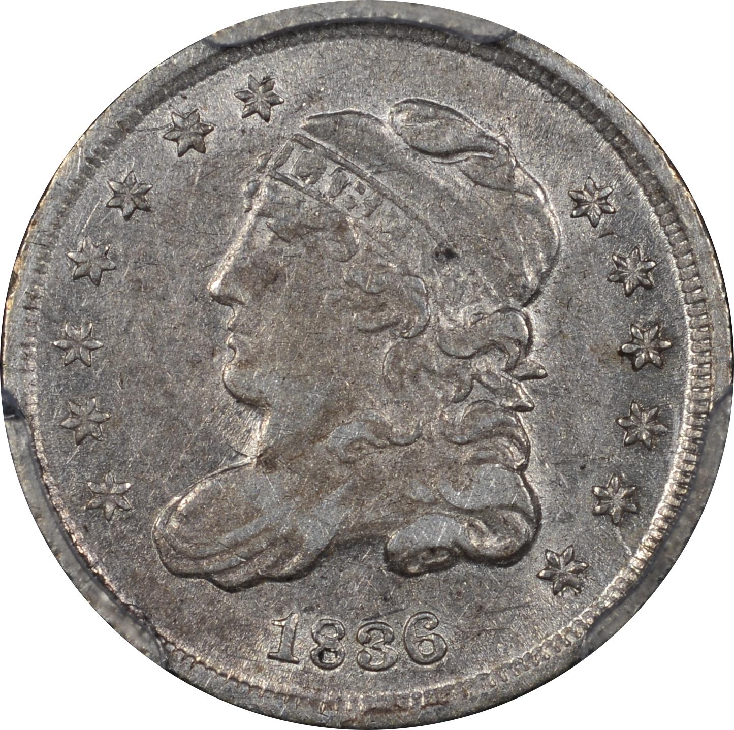 1836 LM-3 PCGS AU-50 42724533 Obverse