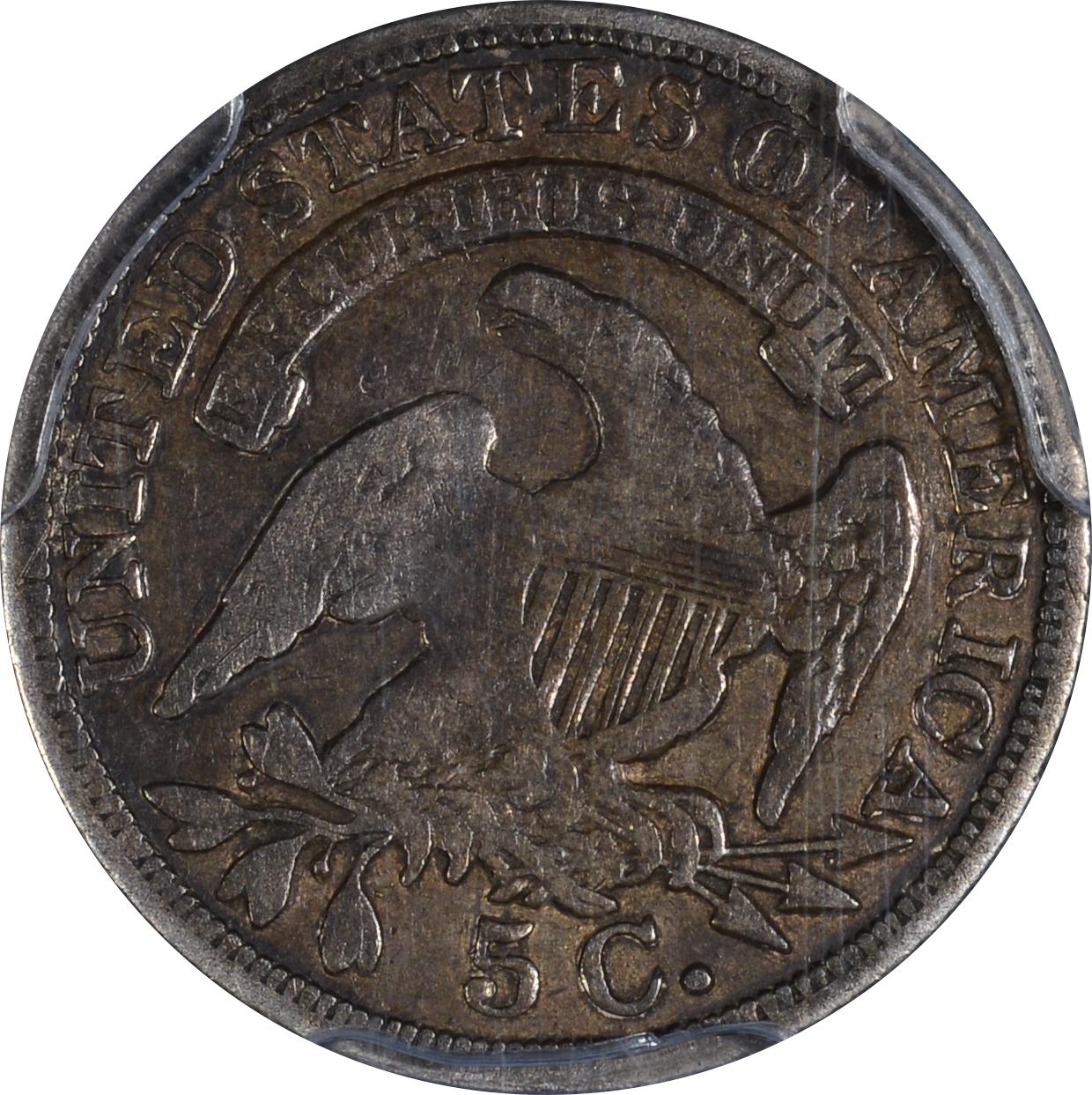 1837 LM-3 PCGS F-12 CAC 41738735 Reverse