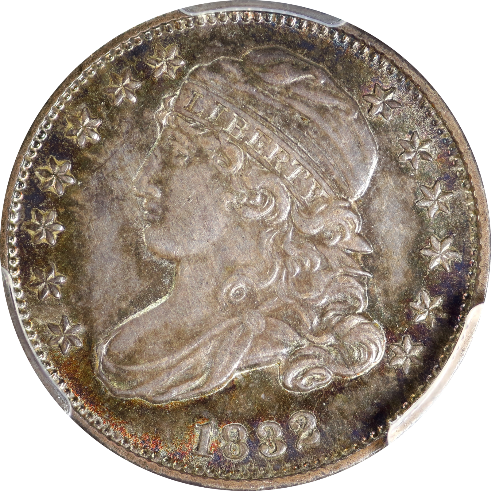 1832 JR-7 MS62 PCGS 56124278 Obverse