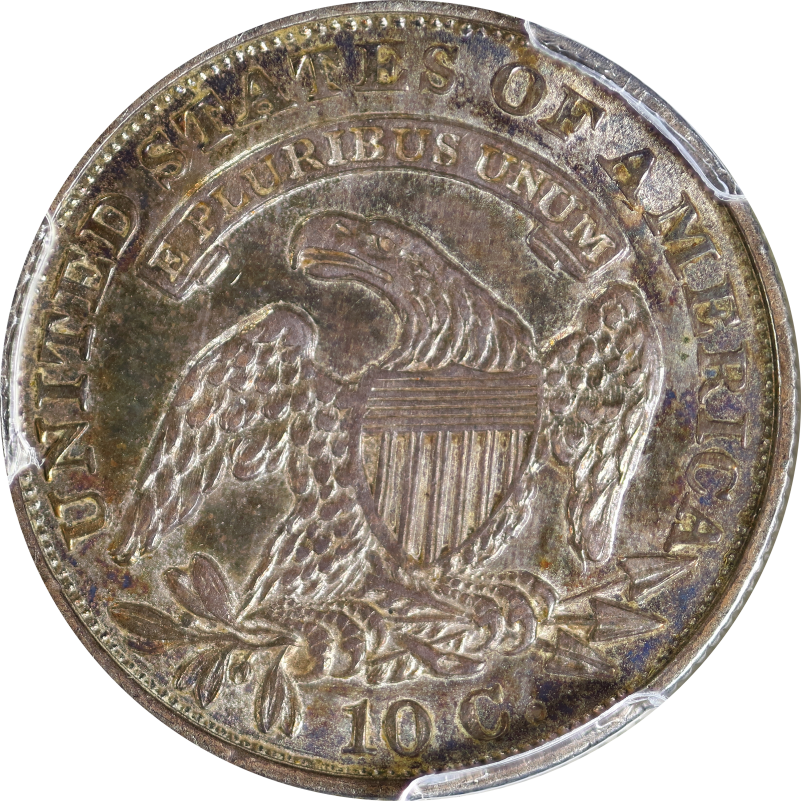 1832 JR-7 MS62 PCGS 56124278 Reverse